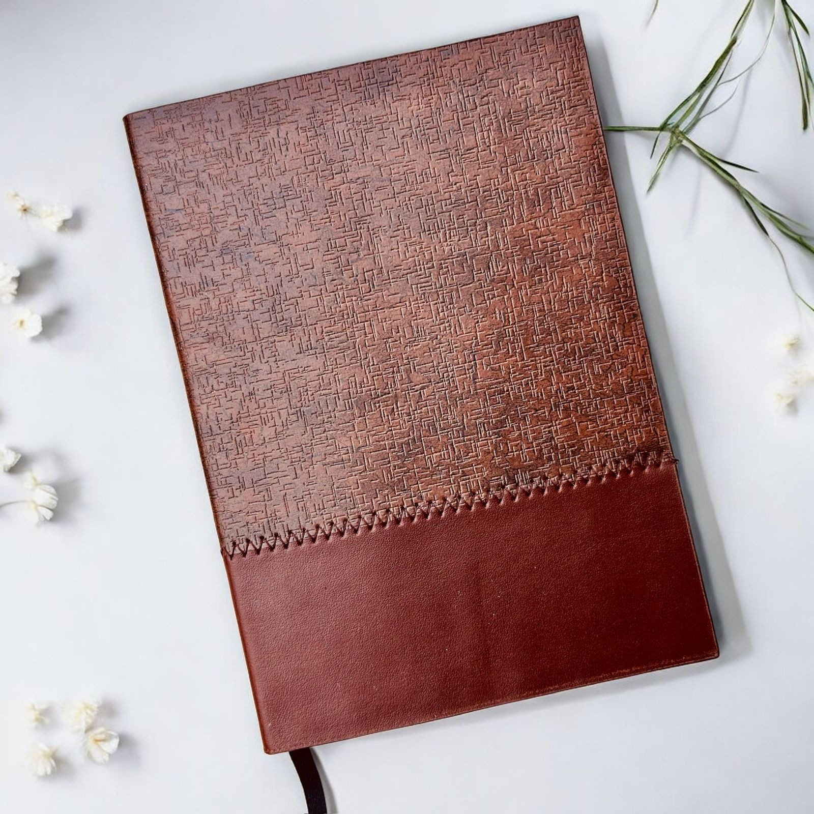 Notebook Diary with Thread work  -A5 Notebook